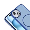 Apple iPhone 15 Kılıf M-Safe Şarj Özellikli Zore Lora PC Kapak
