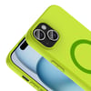 Apple iPhone 15 Kılıf M-Safe Şarj Özellikli Zore Aris Silikon Kapak