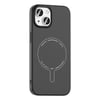 Apple iPhone 15 Kılıf M-Safe Şarj Özellikli Kamera Korumalı Zore Elio Sert PC Kapak