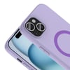 Apple iPhone 15 Kılıf M-Safe Şarj Özellikli Zore Aris Silikon Kapak