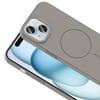 Apple iPhone 15 Kılıf Magsafe Şarj Özellikli Zore Ruby Silikon Kapak