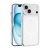 Apple iPhone 15 Kılıf Zore M-Safe Şarj Özellikli Kamera Korumalı Spark Kapak