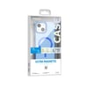 Apple iPhone 15 Plus Kılıf M-safe Şarj Özellikli Saydam Arka Yüzey Recci Crystal Color Serisi Kapak
