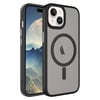 Apple iPhone 15 Plus Kılıf Mat Arka Yüzey Wireless Şarj Özellikli Zore Flet Magsafe Kapak