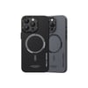 Apple iPhone 15 Plus Kılıf Recci Machinist Serisi M-safe Şarj Özellikli Magnetik Karbon Kapak