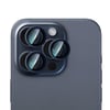 Apple iPhone 15 Pro CaseWorld Alloy Serisi Oleofobik Anti Reflective Kamera Lens Koruyucu