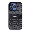 Apple iPhone 15 Pro Kılıf DKNY Orjinal Lisanslı 3D Yazılı Repeat Texture Pattern Kapak