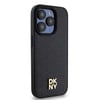 Apple iPhone 15 Pro Kılıf DKNY Orjinal Lisanslı M-safe Şarj Özellikli 3D Yazılı Repeat Pattern Kapak