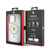 Apple iPhone 15 Pro Kılıf Ferrari Orjinal Lisanslı M-safe Şarj Özellikli Kontrast Bumper SF Ring Kapak