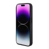 Apple iPhone 15 Pro Kılıf Ferrari Orjinal Lisanslı Deri Dikişli Arka Yüzey Metal Logo Tasarımlı Kapak
