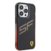 Apple iPhone 15 Pro Kılıf Ferrari Orjinal Lisanslı Transparan SF Yazılı Kenarları Renk Geçişli Kapak