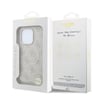 Apple iPhone 15 Pro Kılıf Guess Orjinal Lisanslı M-safe Kabartmalı 4G Desenli Yazı Logolu Kapak