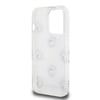 Apple iPhone 15 Pro Kılıf Hello Kitty Orjinal Lisanslı Elektroplating Kaplama Kabarcık Baskılı Kapak
