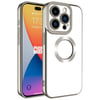 Apple iPhone 15 Pro Kılıf Kamera Korumalı Logo Gösteren Zore Omega Kapak