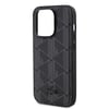 Apple iPhone 15 Pro Kılıf Lacoste Orjinal Lisanslı M-safe Şarj Özellikli PU Deri Görünümlü Karışık Monogram Desenli Kapak