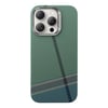 Apple iPhone 15 Pro Kılıf M-safe Şarj Özellikli Karbon Fiber Tasarımlı Benks Passion Green ArmorAir Kevlar Kapak