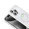 Apple iPhone 15 Pro Kılıf M-Safe Şarj Özellikli Şeffaf Zore Folk Sert Kapak