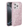 Apple iPhone 15 Pro Kılıf M-safe Şarj Özellikli Parlayan Simli Zore Okso Kapak