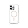 Apple iPhone 15 Pro Kılıf M-safe Şarj Özellikli Simli Magnetik Coehl Glace Kapak