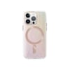 Apple iPhone 15 Pro Kılıf M-safe Şarj Özellikli Yaprak Desenli Coehl Willow Kapak