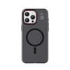 Apple iPhone 15 Pro Kılıf M-safe Şarj Özellikli Standlı Metal Kamera Çerçeveli Mat Recci Glaze Serisi Kapak