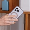 Apple iPhone 15 Pro Kılıf M-safe Şarj Özellikli Simli Magnetik Coehl Glace Kapak
