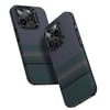 Apple iPhone 15 Pro Kılıf M-safe Şarj Özellikli Karbon Fiber Tasarımlı Benks Aurora ArmorPro Kevlar Kapak