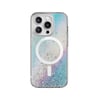 Apple iPhone 15 Pro Kılıf M-safe Şarj Özellikli Parlayan Simli Şeffaf Lisanslı Switcheasy Starfield-M Kapak