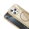 Apple iPhone 15 Pro Kılıf Magsafe Şarj Özellikli Parlayan Simli Zore Okso Kapak