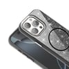 Apple iPhone 15 Pro Kılıf Magsafe Şarj Özellikli Parlayan Simli Zore Okso Kapak
