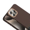 Apple iPhone 15 Pro Kılıf Magsafe Şarj Özellikli Karbon Fiber Görünümlü Zore Gros Kapak
