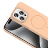 Apple iPhone 15 Pro Kılıf Magsafe Şarj Özellikli Zore Ruby Silikon Kapak