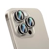 Apple iPhone 15 Pro Max CaseWorld Alloy Serisi Oleofobik Anti Reflective Kamera Lens Koruyucu