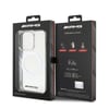 Apple iPhone 15 Pro Max Kılıf AMG Orjinal Lisanslı M-safe Şarj Özellikli Eşkenar Dörtgen Desenli Transparan Kapak