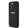 Apple iPhone 15 Pro Max Kılıf Aston Martin Orjinal Lisanslı Victory Dizayn PU Deri Metal Logolu Kapak