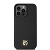 Apple iPhone 15 Pro Max Kılıf DKNY Orjinal Lisanslı M-safe Şarj Özellikli 3D Yazılı Repeat Pattern Kapak