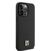 Apple iPhone 15 Pro Max Kılıf DKNY Orjinal Lisanslı M-safe Şarj Özellikli 3D Yazılı Repeat Pattern Kapak