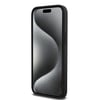 Apple iPhone 15 Pro Max Kılıf DKNY Orjinal Lisanslı M-safe Şarj Özellikli 3D Yazılı Repeat Pattern Kapak
