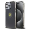 Apple iPhone 15 Pro Max Kılıf Ferrari Orjinal Lisanslı M-safe Şarj Özellikli Parçalanan Noktalar Desenli Kapak