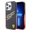 Apple iPhone 15 Pro Max Kılıf Ferrari Orjinal Lisanslı Transparan SF Yazılı Kenarları Renk Geçişli Kapak