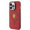 Apple iPhone 15 Pro Max Kılıf Ferrari Orjinal Lisanslı M-safe Şarj Özellikli Kontrast Bumper Kapak
