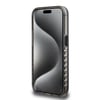 Apple iPhone 15 Pro Max Kılıf Ferrari Orjinal Lisanslı M-safe Şarj Özellikli Tırtıklı Kenar Tasarımlı Ortalanmış Logo Kapak