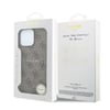 Apple iPhone 15 Pro Max Kılıf Guess Orjinal Lisanslı M-safe Kabartmalı 4G Desenli Yazı Logolu Kapak