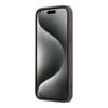 Apple iPhone 15 Pro Max Kılıf Guess Orjinal Lisanslı M-safe Kabartmalı 4G Desenli Yazı Logolu Kapak