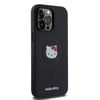 Apple iPhone 15 Pro Max Kılıf Hello Kitty Orjinal Lisanslı M-safe Şarj Özellikli Kitty Head Deri Kapak