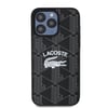 Apple iPhone 15 Pro Max Kılıf Lacoste Orjinal Lisanslı M-safe Şarj Özellikli Mono Vintage Logo Kapak