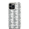 Apple iPhone 15 Pro Max Kılıf Lacoste Orjinal Lisanslı M-safe Şarj Özellikli PU Deri Görünümlü Kartlıklı Karışık Monogram Desenli Kapak