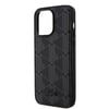 Apple iPhone 15 Pro Max Kılıf Lacoste Orjinal Lisanslı M-safe Şarj Özellikli PU Deri Görünümlü Karışık Monogram Desenli Kapak