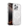 ​Apple iPhone 15 Pro Max Kılıf M-safe Şarj Özellikli Parlayan Simli Saydam Renkli Zore Maris Kapak