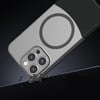 Apple iPhone 15 Pro Max Kılıf M-Safe Şarj Özellikli Mıknatıslı Zore Duble Kapak